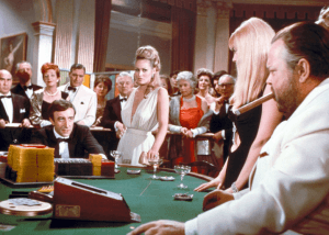 Top 3 scene memorabile de cazinou, în filmele cu James Bond